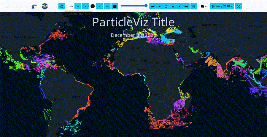 Global litter color scheme example